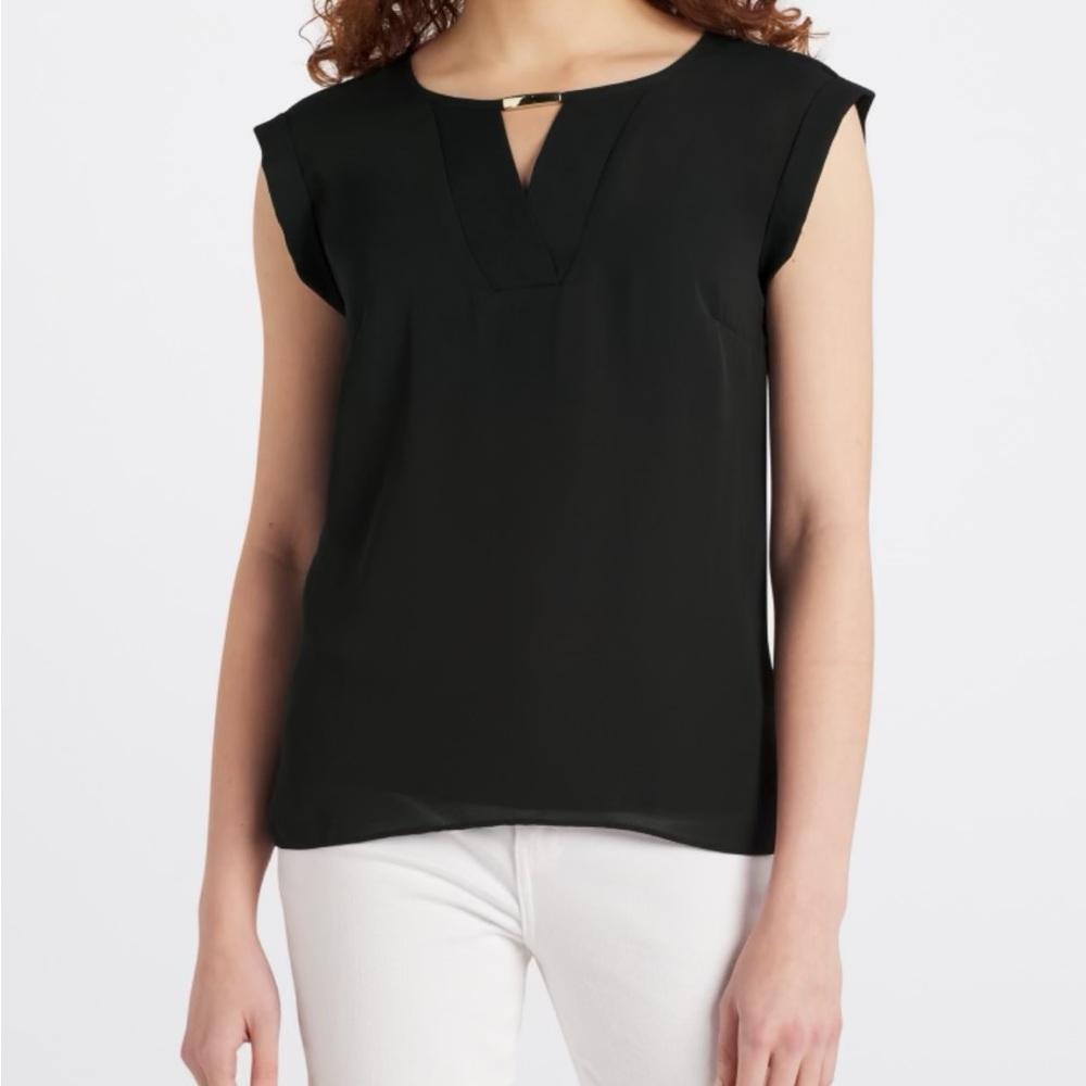 Catenia Hardware Detail Blouse